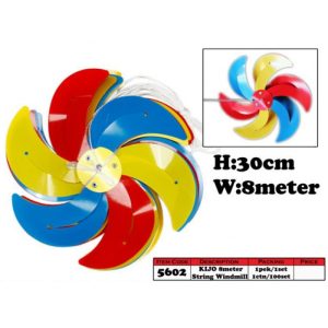 Color Windmill Banner String Line